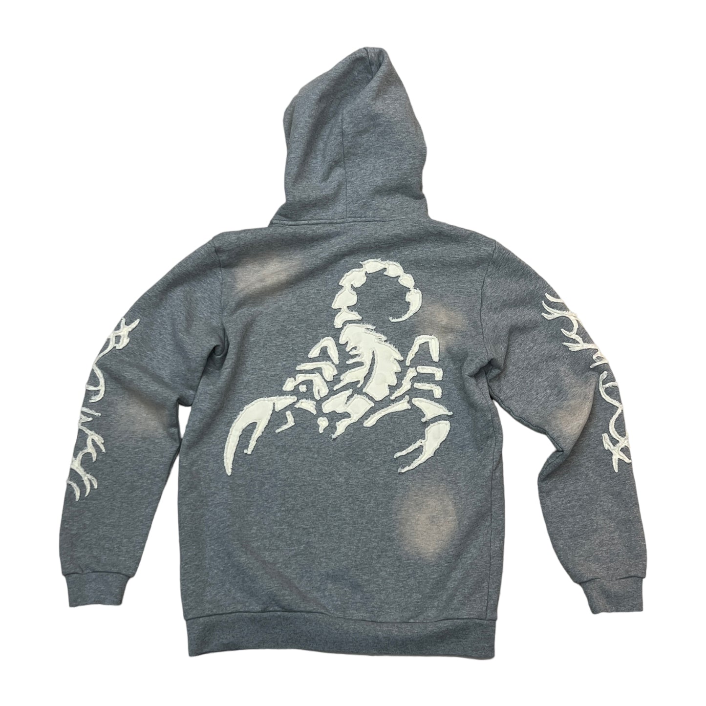 Grey French Terry Scorpion Hoodie