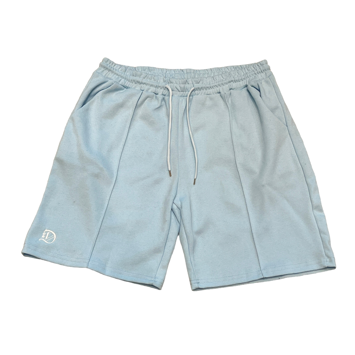 Sky Blue Emblem Shorts