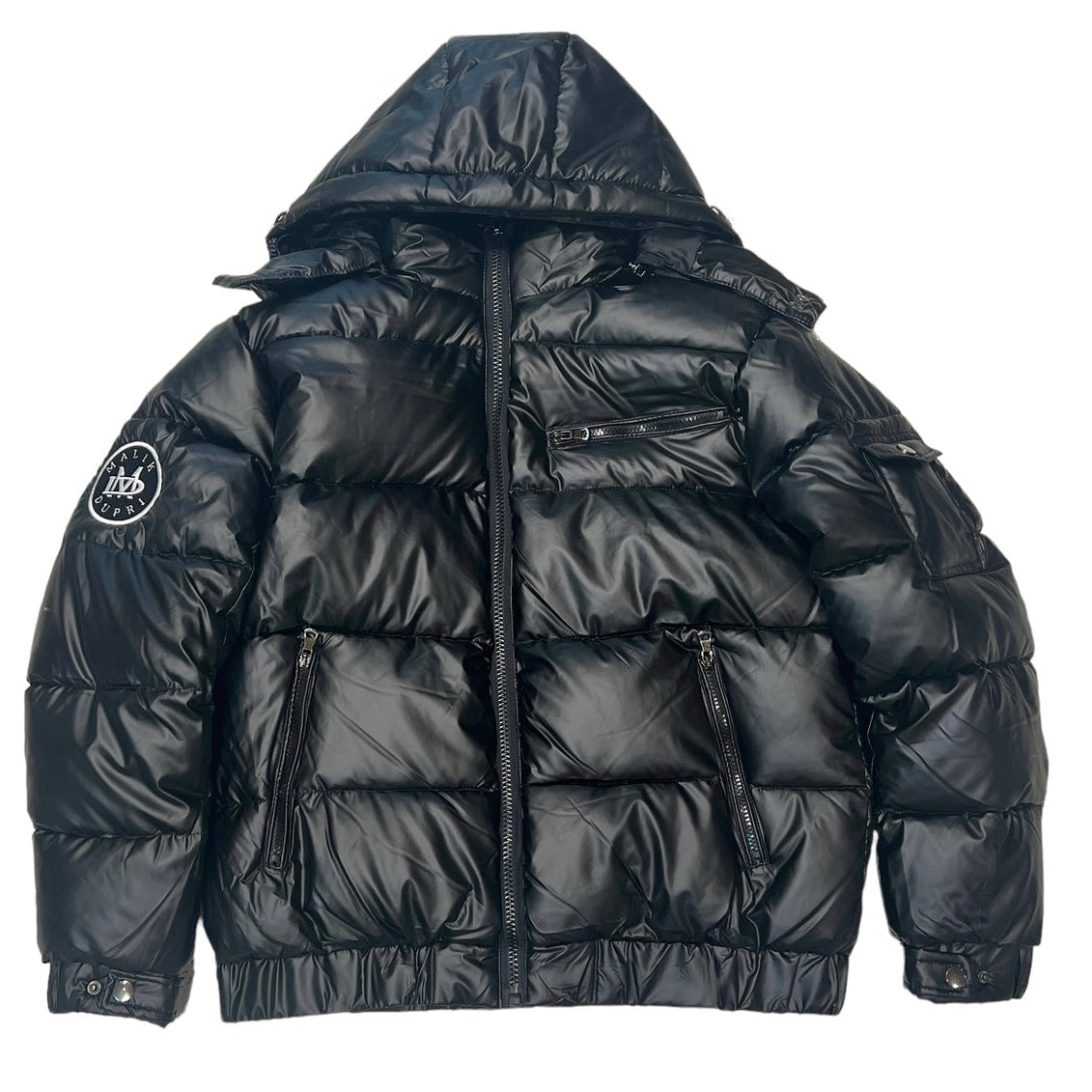 Black Dupri Bubble Jacket