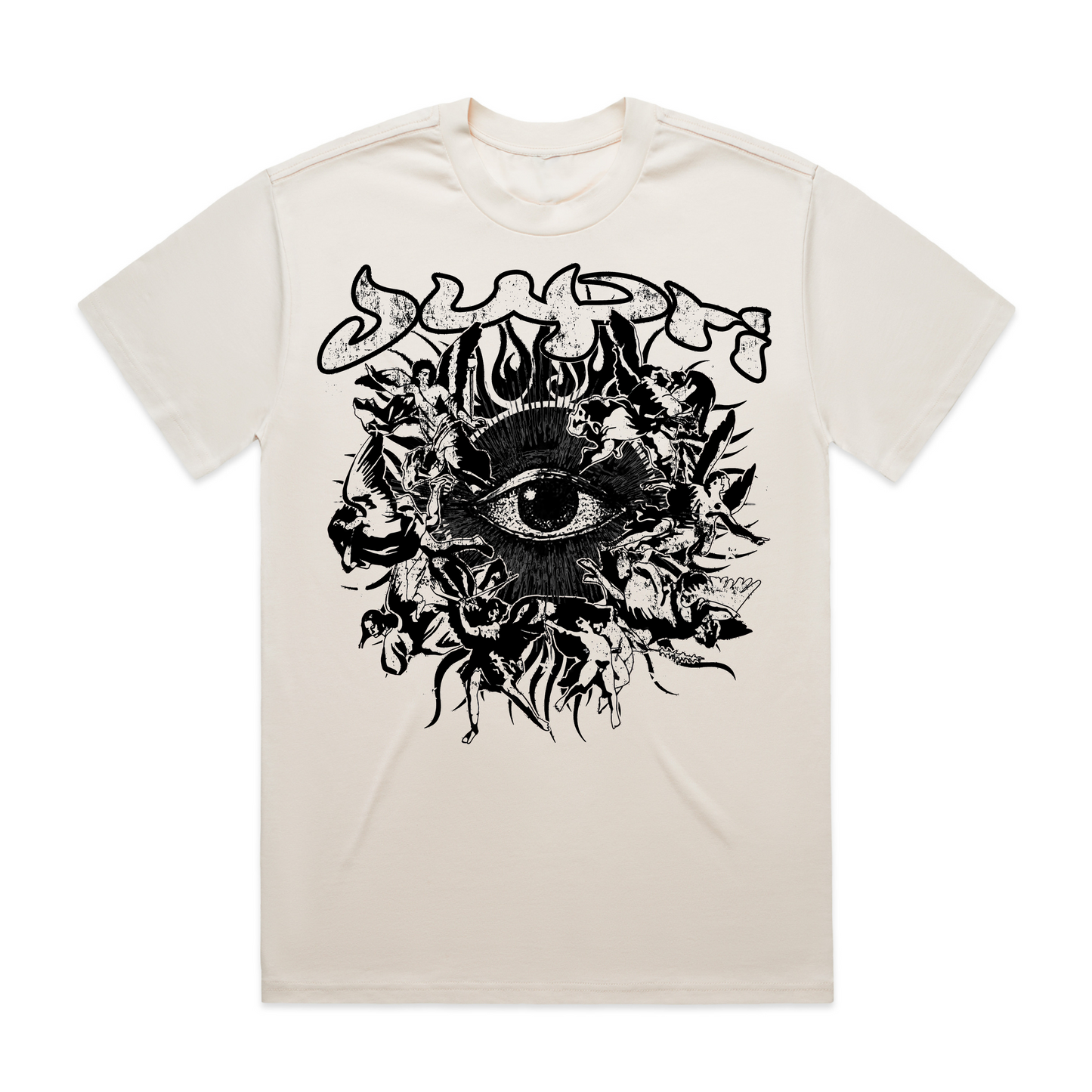 Cream Angel Eyes Tee