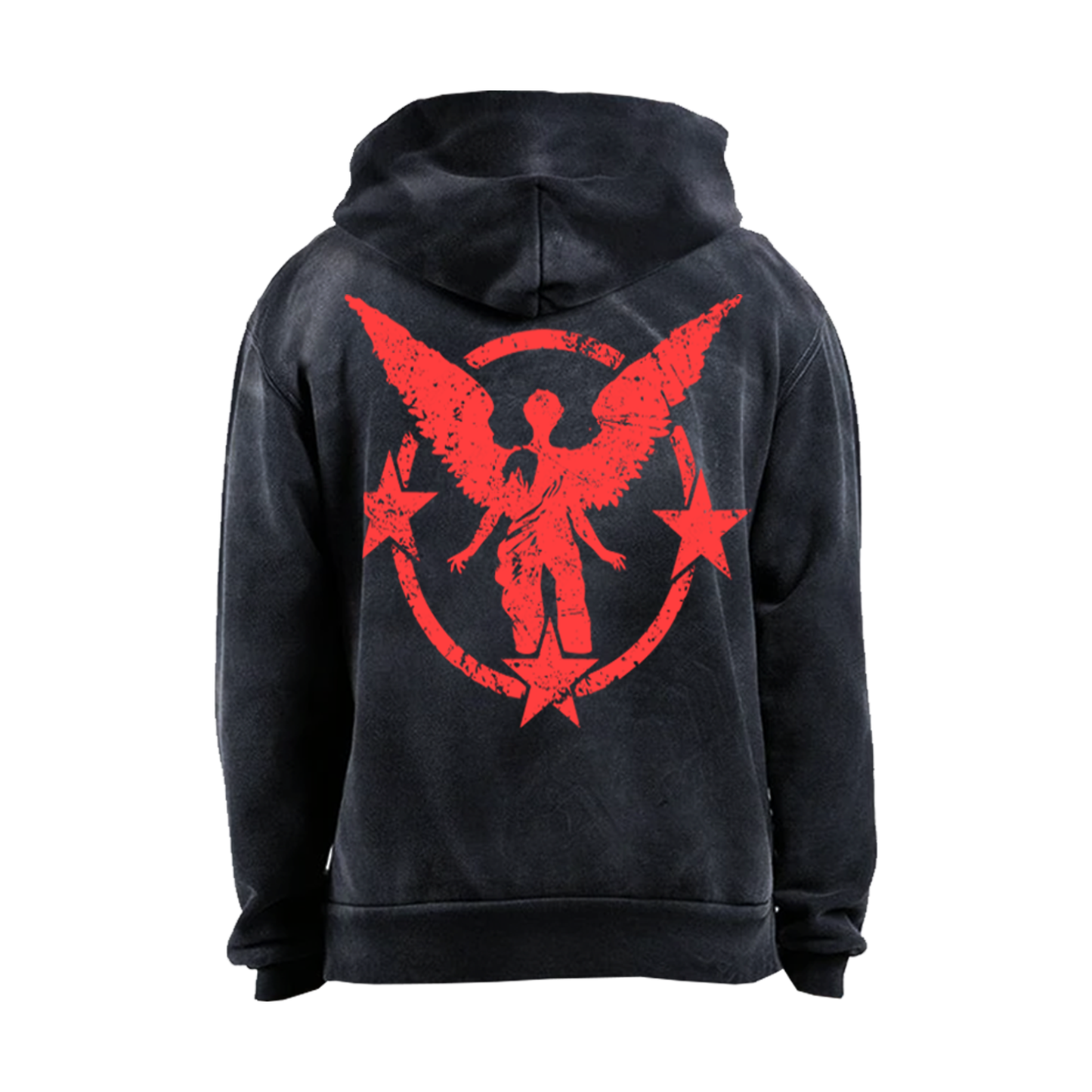 Smoked Anthracite Guardian Zip Up Hoodie