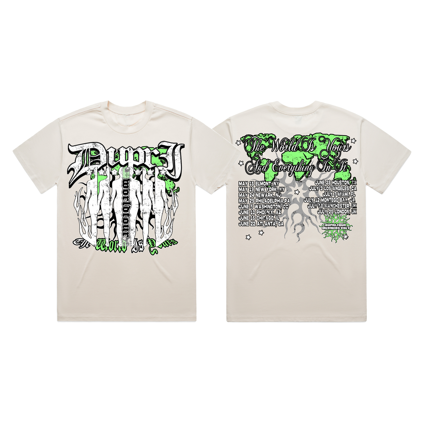 Cream World Is Yours Tee