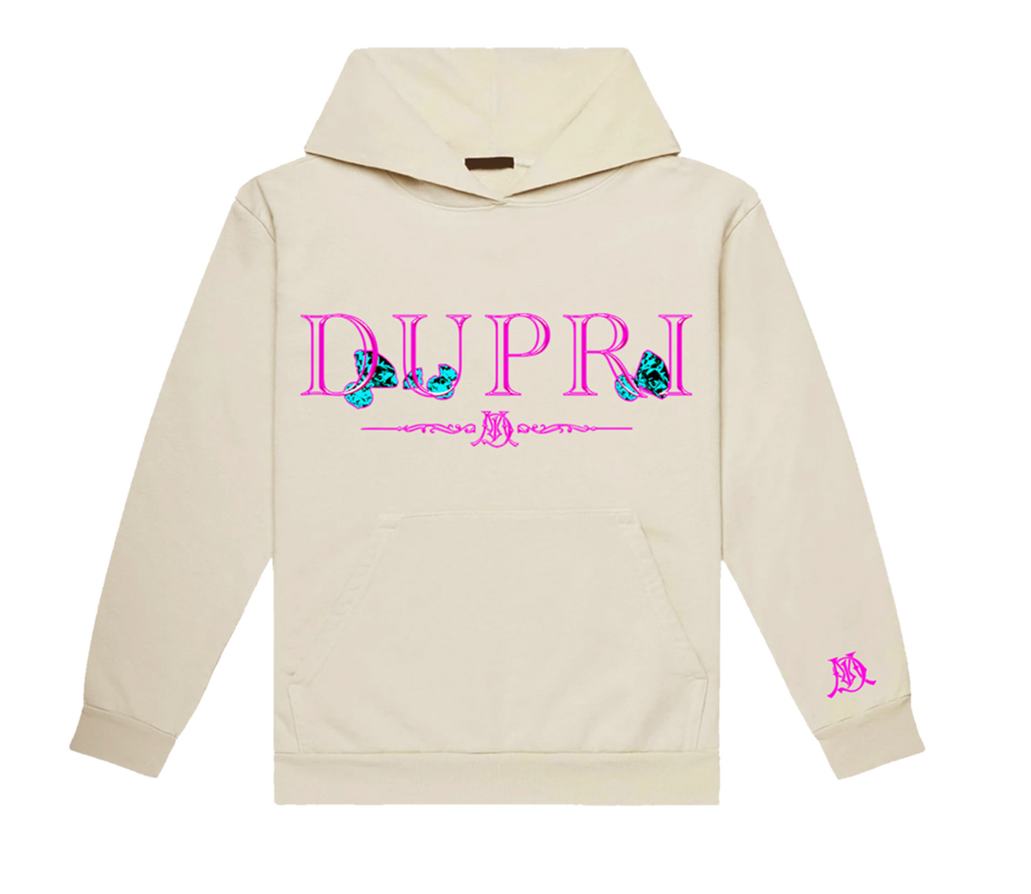Cream Gem Hoodie