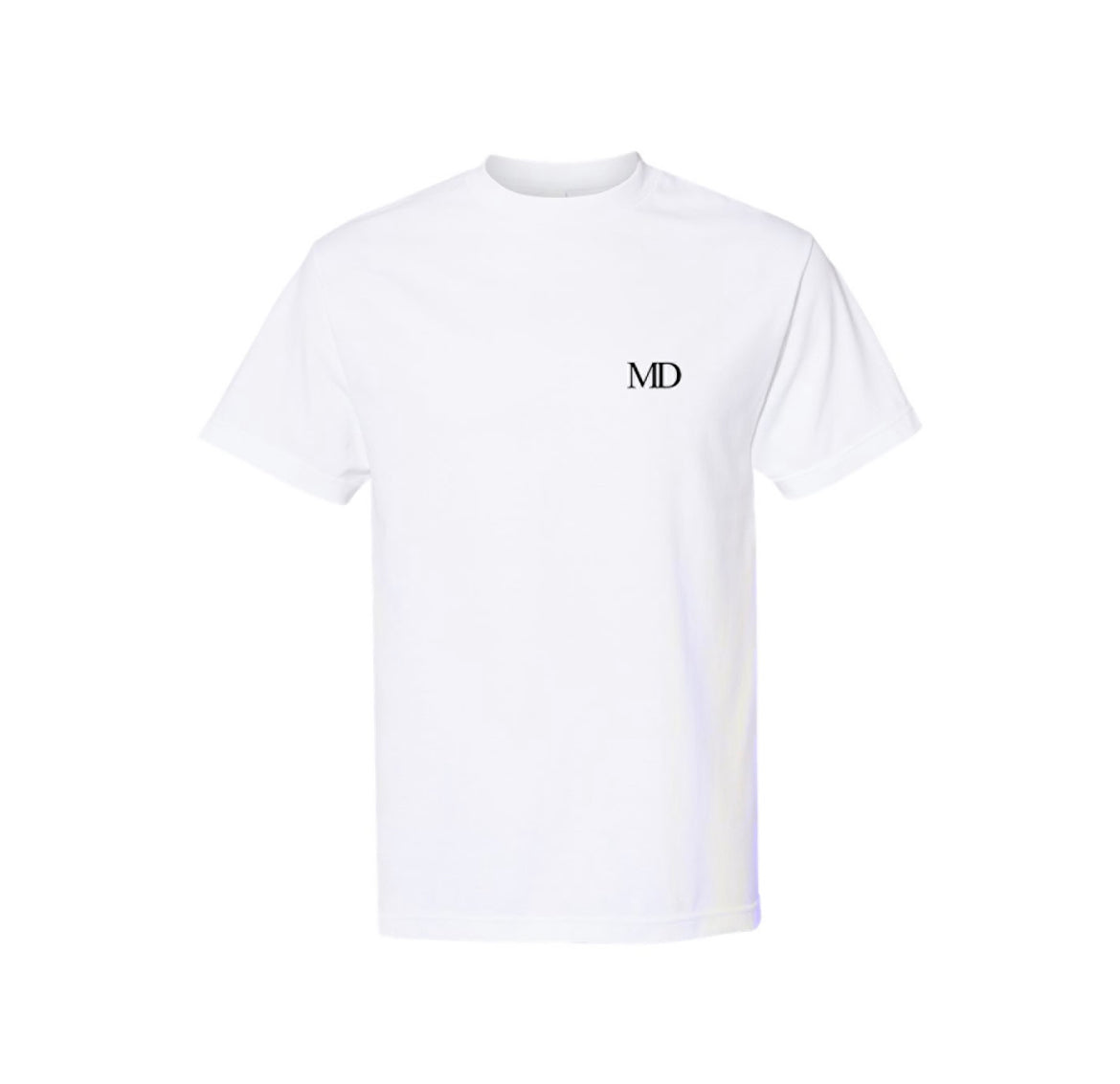 White MD Signature Tee