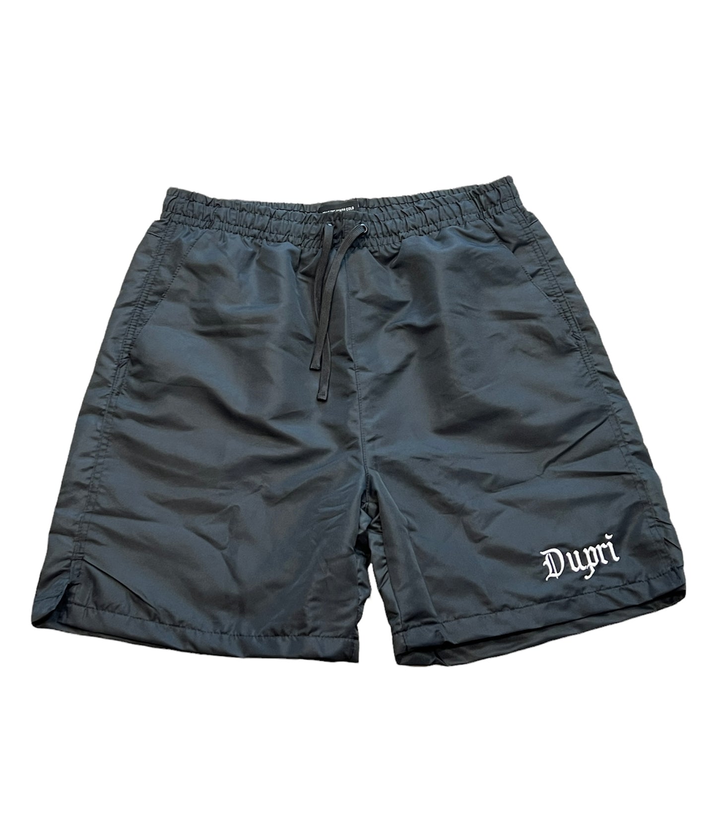 Black Nylon Shorts
