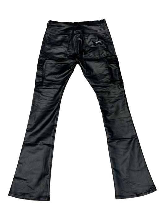 Rockstar Stacked Leather Pants