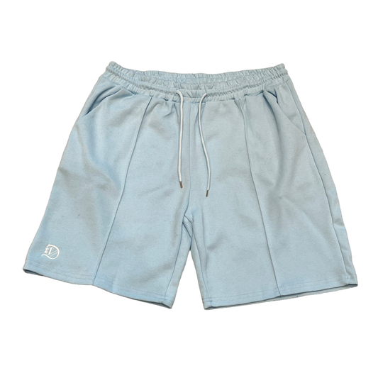 Sky Blue Emblem Shorts