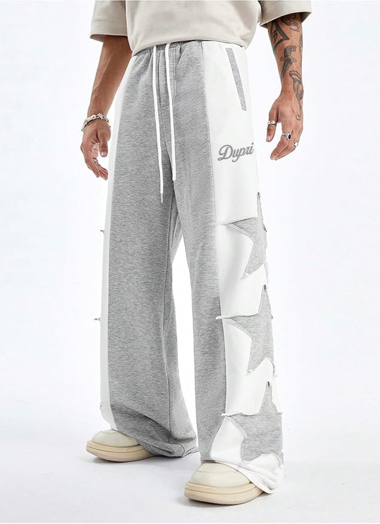 Grey Nova Flare Pants