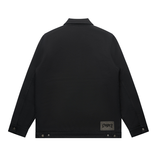 Black Heavy Weight Canvas Jacket