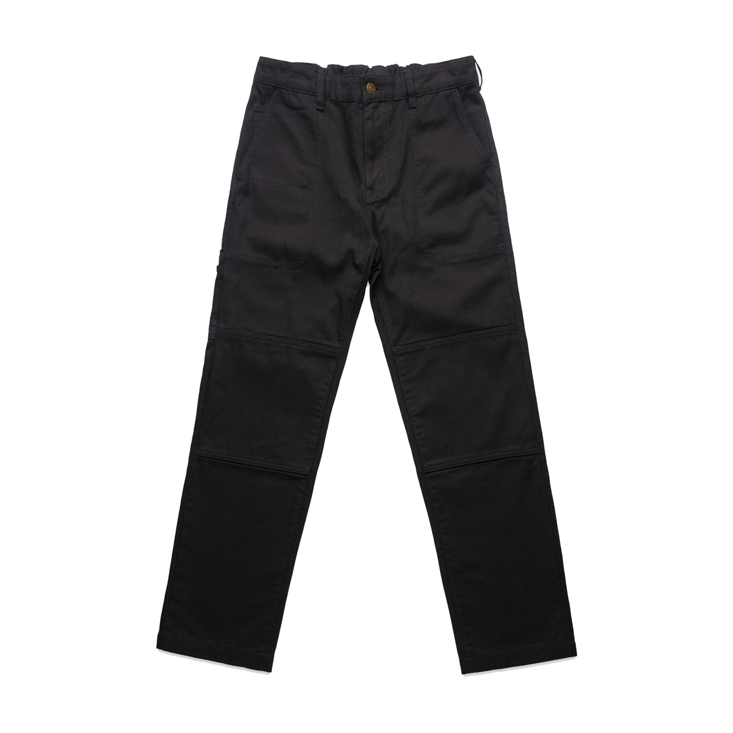 Black Heavy Weight Canvas Pants