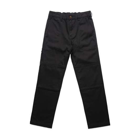 Black Heavy Weight Canvas Pants