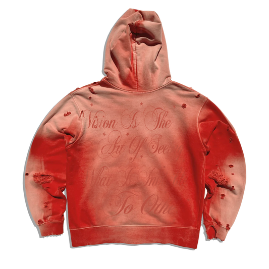 Blood Orange Zip Up Hoodie