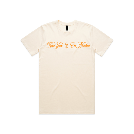 Cream NY Or Nowhere Tee