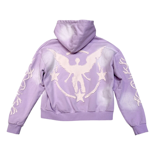 Lavender Guardian French Terry Hoodie