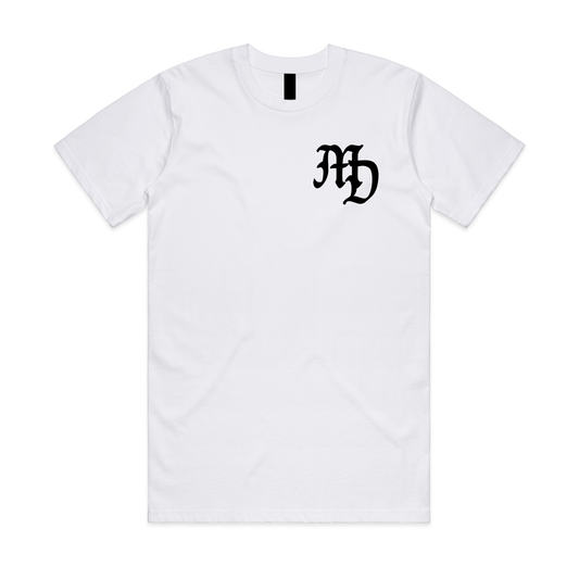 White MD Tee