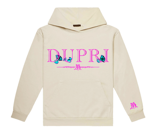 Cream Gem Hoodie