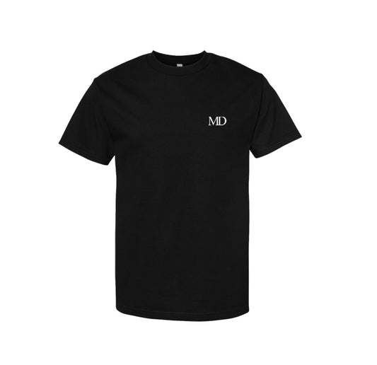 Black MD Signature Tee