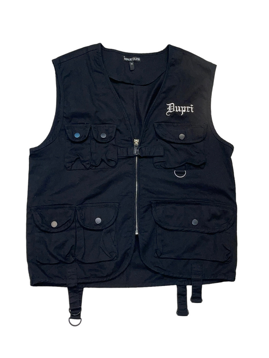 Black Utility Vest