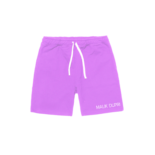 Lavender French Terry Shorts