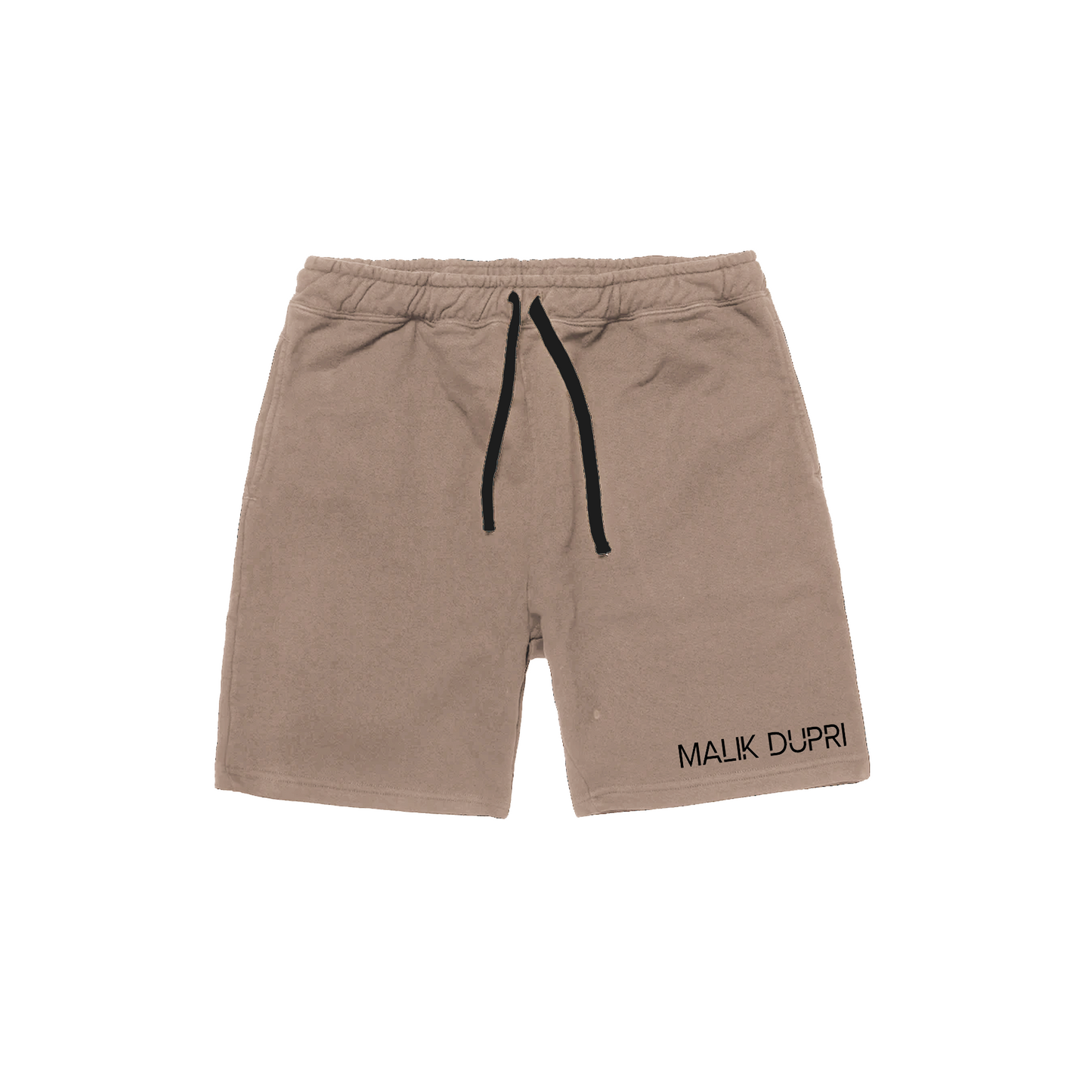 Tan French Terry Shorts
