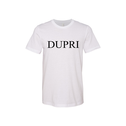 White Lux Dupri Tee